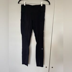lululemon athletica Black High-Rise Pocket Leggings